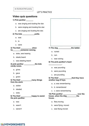 Past simple vs past continuous