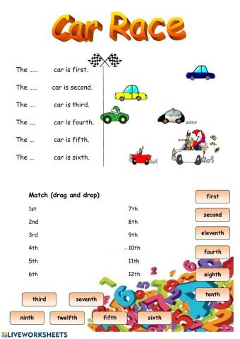 Ordinal numbers