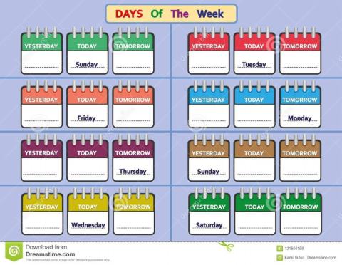 Days of the week