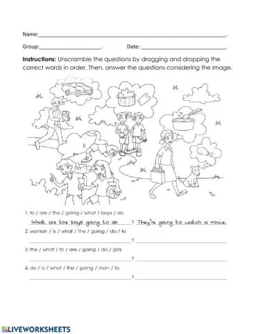 WH questions in future