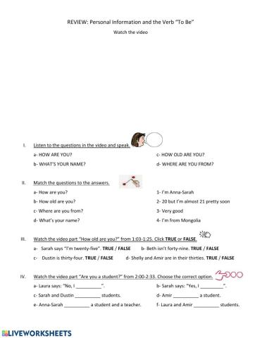 Personal Information