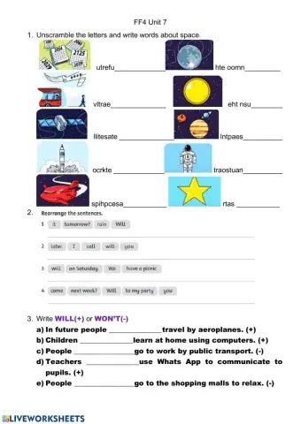 FF4 Unit 7 Space-Will