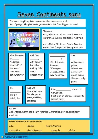 7 Continents (extra)