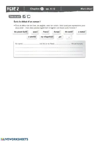 Fiche 2: What is Brian?