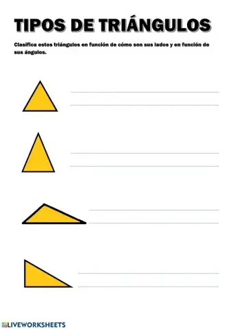 Tipos de triángulos