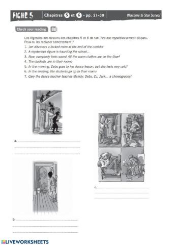 Fiche 3: Welcome to Star School