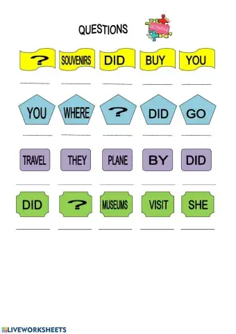 Past simple questions