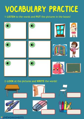 Classroom Vocabulary