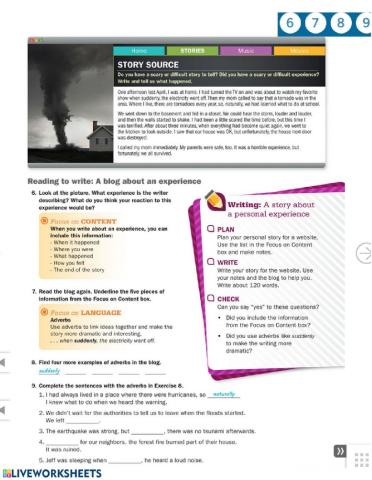 A blog about an experience