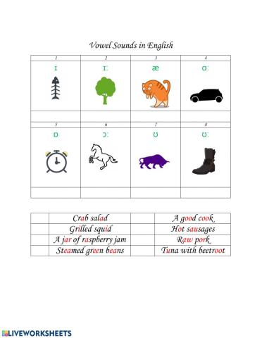 VOWEL SOUNDS IN ENGLISH
