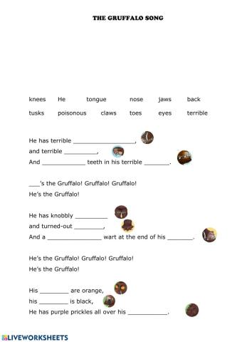 The Gruffalo song
