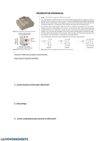 Interruptor diferencial