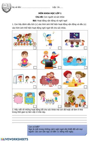 Dinh dưỡng và sức khỏe