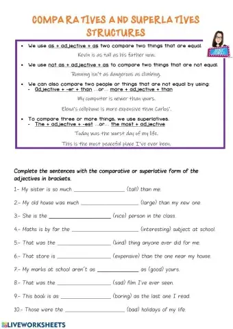Superlative and Comparative Structures