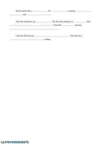 Film review - My favourite film