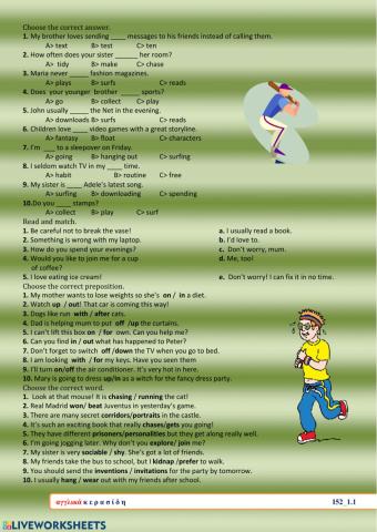 I52-1.1 Vocabulary Revision