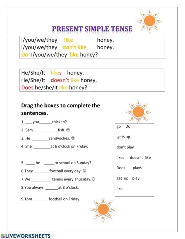 Present Simple Tense