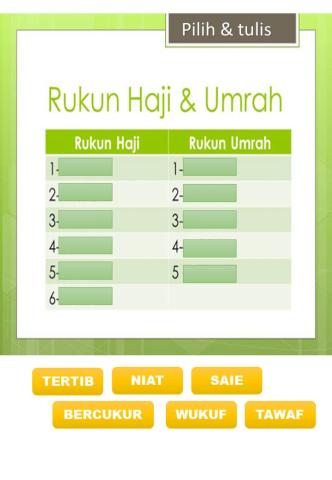 Rukun haji dan umrah