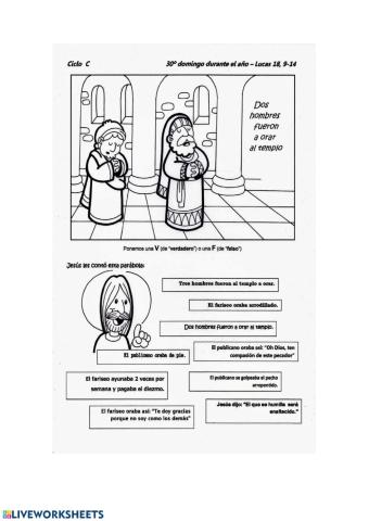 El fariseo y el publicano