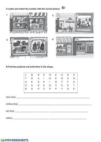 Comet test 5º unit 4 and 5
