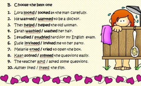 Past simple exercise 2