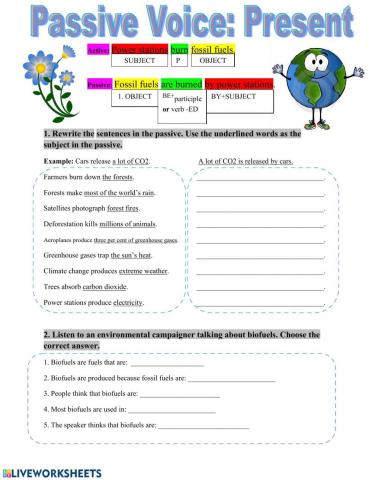 Passive Voice Present