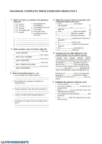 Grammar 1st Conditinal