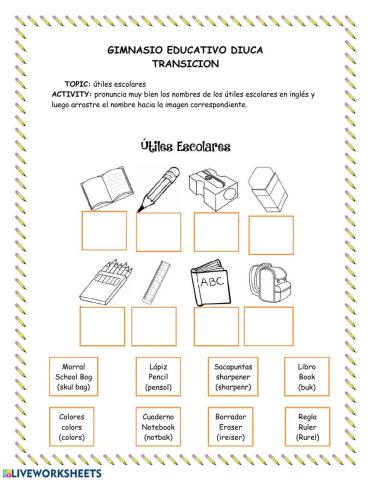 Utiles escolares