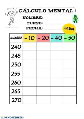 Cálculo mental