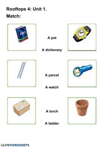 Rooftops 4: Unit 1 - Match