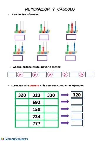 Numeración