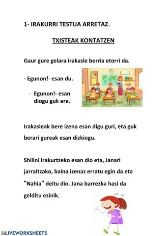 Txisteak kontatzen