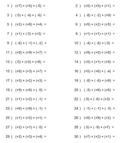 Order of Operations (PEDMAS with integers 2)