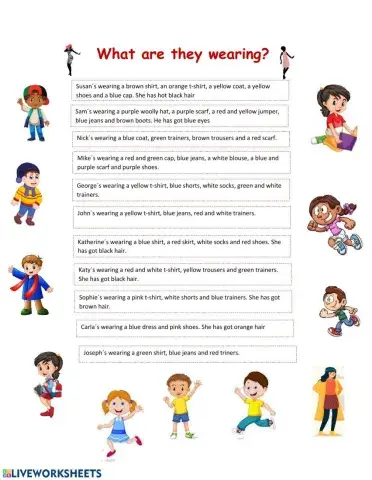 What are they wearing?