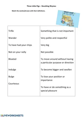 The Three Little Pigs - Revolting Rhymes