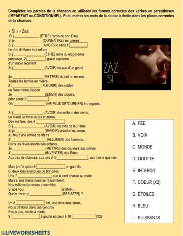 Zaz - Si (Hypothèse II)