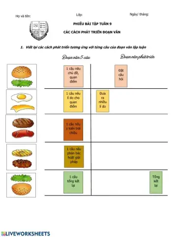 Tuần 9-Phiếu BT số 1