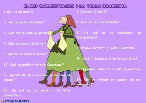 El rei carnestoltes i la vella quaresma