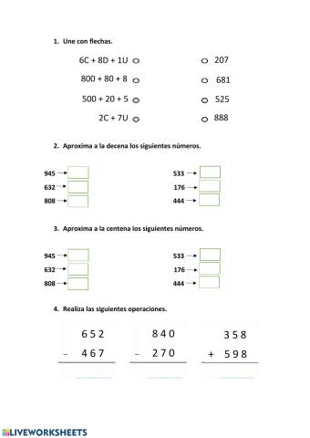 Repaso matemáticas