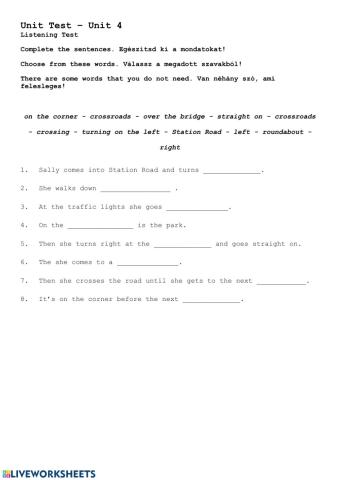 Pr3Unit4 LISTENING SKILLS