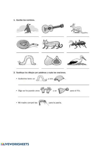 Ortografía ga go gu gue gui güe güi