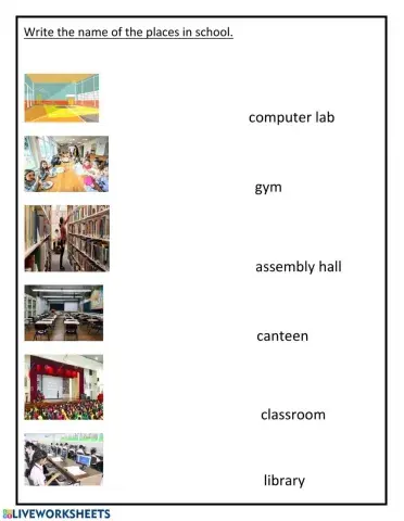 Places in school