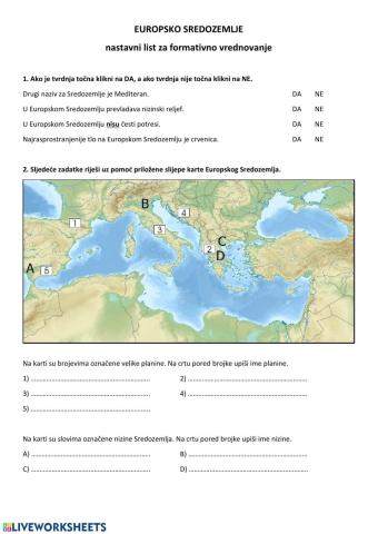 Europsko sredozemlje