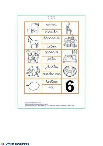 Euskera asteazkenerako