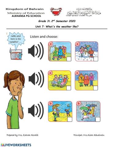 What's the weather like