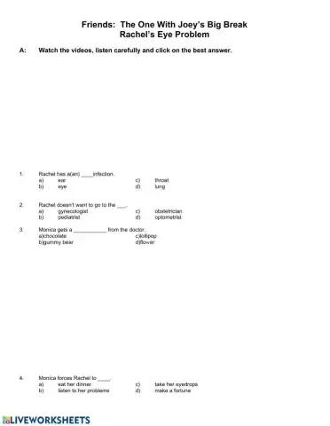 Friends-Reported Speech