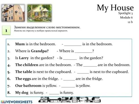 My house (Spotlight 3)