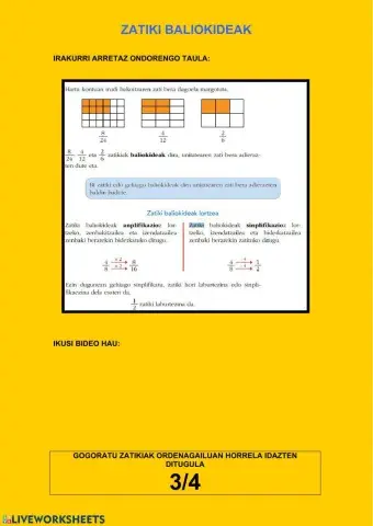 Zatikien baliokideak