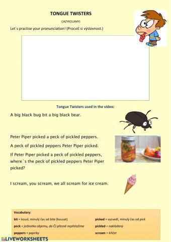 Tongue Twisters