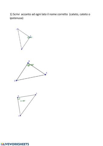 Triangoli rettangoli